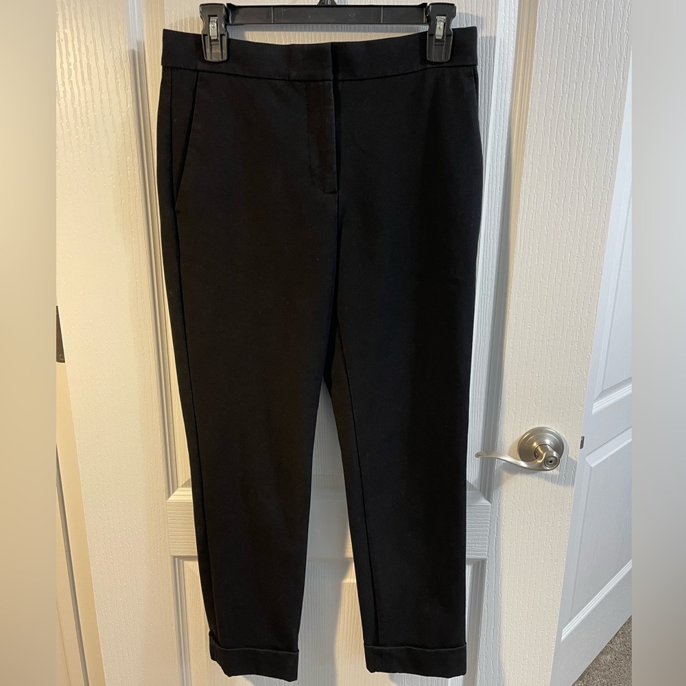 Ann Taylor Black Cropped Pants